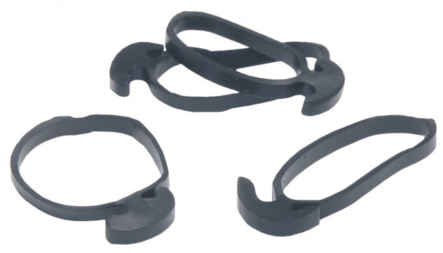 Rubber zip ties